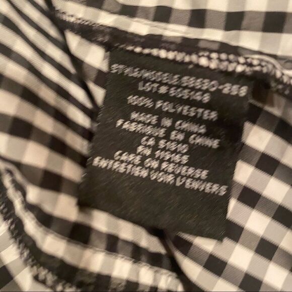 Tribal Checkered Raincoat - Picture 3 of 9